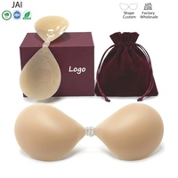 Soutien-gorge adhésif sans bretelles, imperméable, résistant à la transpiration, invisible, en silicone, pour rehausser la poitrine, soutien-gorge collant pour robe de soirée