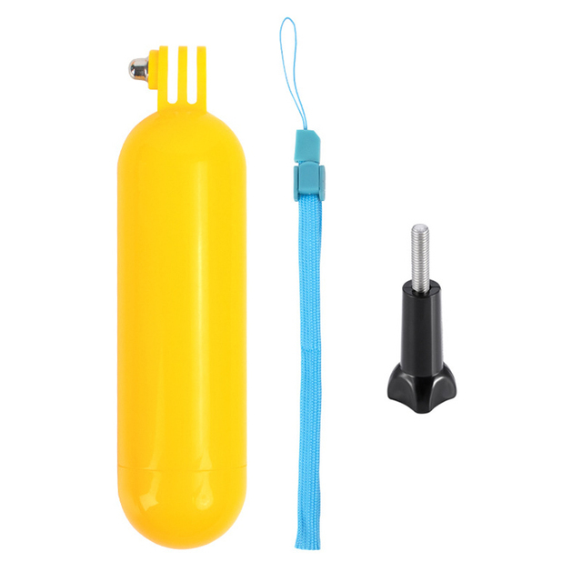 KAMPHO Water Floating Hand Grip Handle Mount Float Buoyancy Rod for Gopro 13 12 11 10 9 8 Xiaomi Yi 4K SJ4000 Insta360 X4 X3