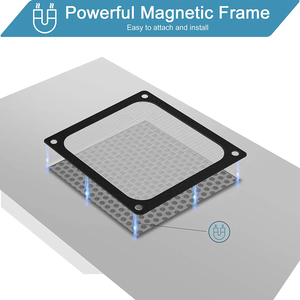 Lưới Lọc Bụi Quạt 120Mm Khung Từ Tính Cho Vỏ Máy Tính PC - Product Image 4