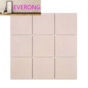 Carreaux de céramique <span class=keywords><strong>gris</strong></span> blanc rouge glacés mat 12x12 Carreaux de porcelaine pour salle de bain Carreaux de mur de style métro - Product Image 3