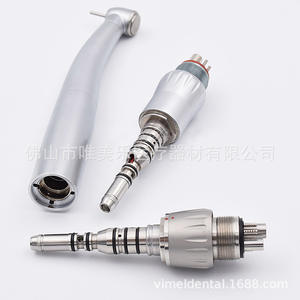 Dental 45-Degree <b>Fiber</b> <b>Optic</b> Handpiece with LED <b>Light</b> Quick-Connect 6-Pin Dental Drill 8000 <b>Fiber</b> <b>Optic</b> Handpiece - Product Image 4