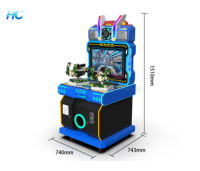 Machine de jeu Whack-a-Mole à monnayeur la plus populaire pour enfants, construction métallique, garantie 1 an pour parcs d'attractions
