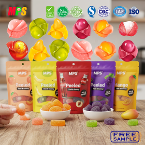 MP kustom permen karet buah jeli permen lembut grosir mangga nanas mengupas permen karet - Product Image 2