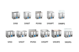 Refrigerador Comercial Bajo Mostrador <span class=keywords><strong>de</strong></span> Tres Puertas con Certificación Energy Star, Descongelación Automática, Mesa <span class=keywords><strong>de</strong></span> Preparación para Pizza - Product Image 6