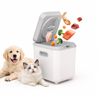 Robot culinaire automatique pour animaux de compagnie 3,5 L, avec design silencieux et nettoyage facile