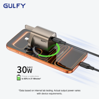 Chargeur compact 30W GaN II avec PD pour iPhone 17 et téléphones mobiles Samsung