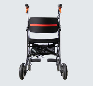 <span class=keywords><strong>Déambulateur</strong></span> Électrique Pliant pour Seniors avec Siège et Panier, <span class=keywords><strong>Fauteuil</strong></span> <span class=keywords><strong>Roulant</strong></span> Électrique à 4 Roues - Product Image 1