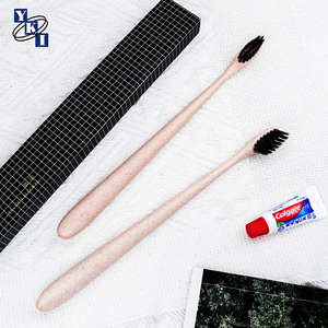 Kit Dental Ecológico de Alta Calidad, Set de Amenidades Personalizadas para Hotel, Kit de Cepillo de Dientes Elegante con Pajita, <span class=keywords><strong>Pastas</strong></span> <span class=keywords><strong>Dentales</strong></span> Biodegradables <span class=keywords><strong>Colgate</strong></span> - Product Image 1