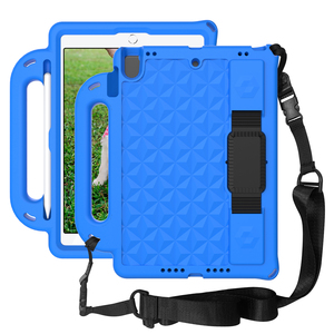Sac banane EVA à motif diamant, étui antichoc pour tablette PC avec dragonne de protection pour <span class=keywords><strong>iPad</strong></span> M6 10.8, Tab A, Fire HD 8 - Product Image 1