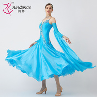 Robe de danse de salon standard internationale personnalisée B-23114, nouvelle, de haute qualité, en soie perlée, robes de danse de salon à vendre