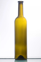 Prix usine 750 ml Bordeaux Bouteille De Vin Mince Bourgogne Verre Bouteille De Vin À Vis Top Antique Vert Champagne Verre Bouteille De Vin