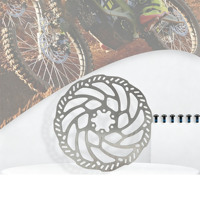 Pièces de modification pour moto : Plaquettes de frein avant et arrière 200 mm, disque de frein à disque et disque de frein à poignée pour Surron Light Bee