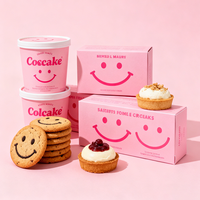 Boîte d'emballage en papier pour chocolats, biscuits, donuts, gaufres, pâtisseries, desserts et gâteaux – Offre Spéciale