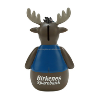Statue en résine personnalisée wapiti tirelire tirelire pour la décoration intérieure cadeau pour enfants résine fournisseur personnalisé animal statue tirelire tirelire pour la décoration intérieure tirelire personnalisée