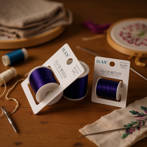 Filo Metallico Ilan 0.3mm x 30m per Ricamo e Artigianato - Product Image 2