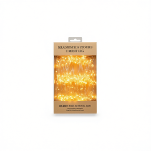 Guirlandes lumineuses LED blanc chaud, 300 ampoules, à brancher, intérieur/extérieur, décoration de Noël, mariage, fête - Product Image 1