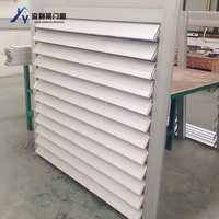 Système de ventilation à persiennes automatiques pour entrepôts et hôtels, en alliage d'aluminium, durable, écologique, persiennes extérieures pour usine