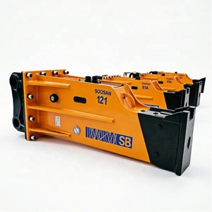 Para SB121 Nuevo martillo rompedor hidráulico tipo caja con motor de rodamientos y cincel para construcción y minería 28-35T 1 - Product Image 1