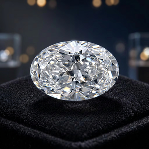 Diseño Personalizado Disponible: Diamante Ovalado de Corte Portugués Cultivado en Laboratorio con Certificación - Product Image 2