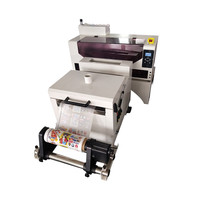 Imprimante DTF à plat automatique tout-en-un 600 mm compatible avec les têtes Epson, garantie 1 an, pour l'impression par transfert thermique sur t-shirts
