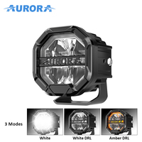 Aurora - Vente flash - Feux LED bicolores - Feux de conduite tout-terrain modifiés - Mise à niveau pour 4x4, ATV, camion