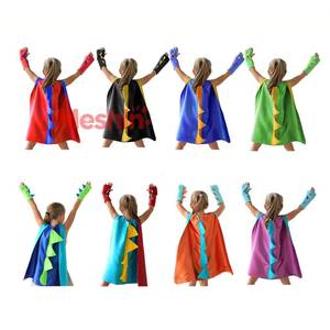 Capa de Dinosaurio MS RTS, Disfraz para Halloween, Día del Niño, Accesorios de Disfraces para Niños y Niñas - Product Image 1