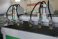 Routeur CNC pour bois, PVC, bambou, MDF, cuir, zone de travail 2400*1800mm