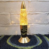 Lampe de nuit liquide RGB dynamique, transformez votre chambre, lampe à paillettes de lave à changement de couleur LED avec batterie