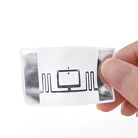 Etiquetas Adhesivas de Papel Resistentes al Agua y a la Intemperie con Memoria EPC de 128 Bits para UHF RFID 860-960MHz Impinj M730/M830 para Comercio Minorista