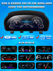 Digitales Armaturenbrett für BMW GT-F07 F10/F11/F18 F06/F12/F13 F01/F02/F03 Virtuelles Cockpit Tachometer Instrumententafel - Product Image 6