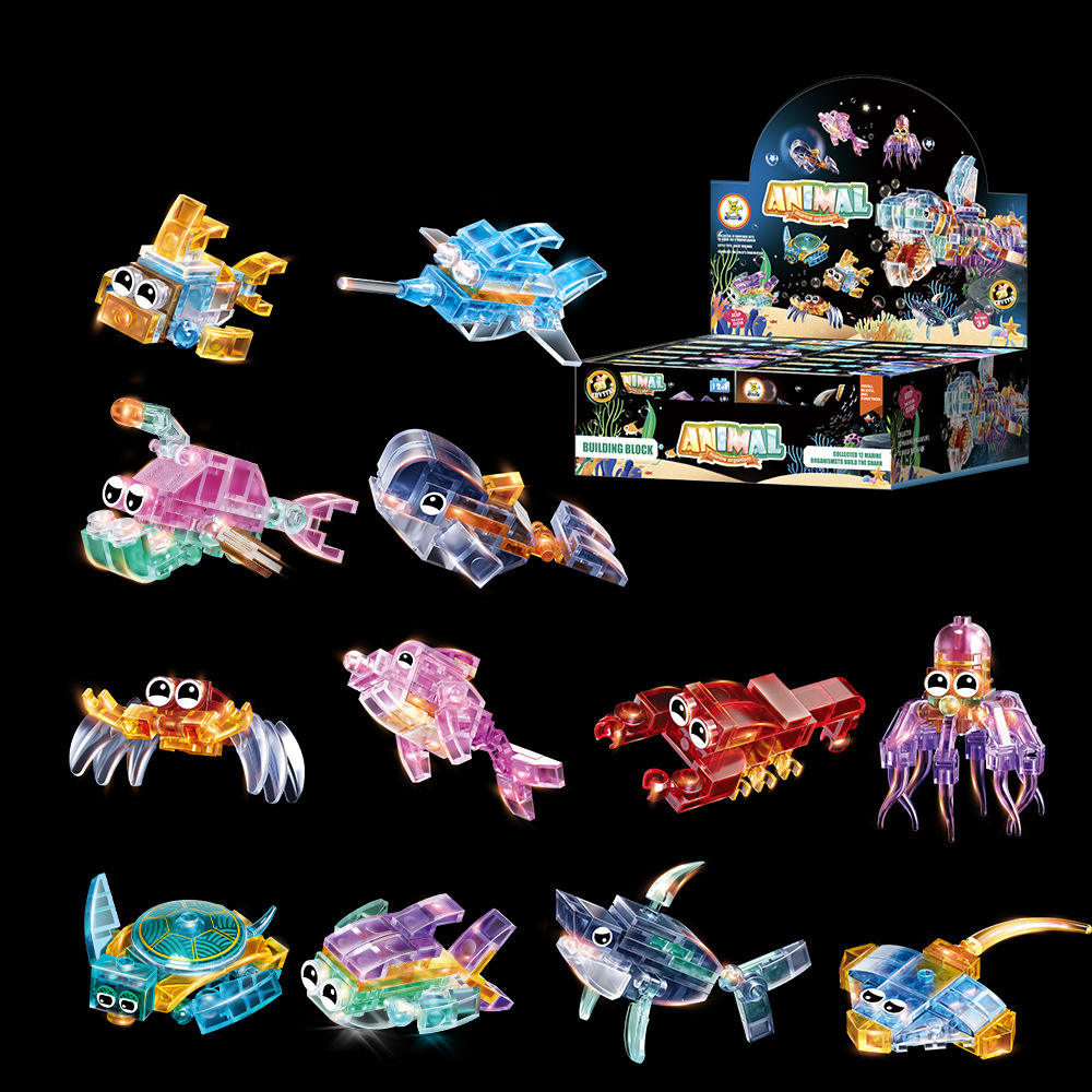 2209b marine creatures-12 in a set