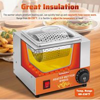 Rouleau chauffant en acier inoxydable pour beurre, fonction chauffante, compatible lave-vaisselle, idéal pour le petit-déjeuner, les pique-niques, les barbecues, le camping