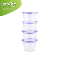 Boîtes de congélation pour aliments bébés, lot de 4 pièces, conteneur sain, rangement des aliments pour bébés