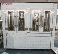 Machine de remplissage automatique de boissons gazeuses en bouteilles PET de 500 ml et 1 L, 6000 BPH, ligne de production de boissons gazeuses, équipement de fabrication de sodas
