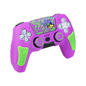 Coque de protection en silicone épaisse antidérapante pour manette de jeu PS5, étui souple anti-transpiration, accessoires de jeu - Product Image 1