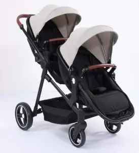 Luxo Popular Multi-função Melhor Twin Baby Stroller Set Twin Korea Baby Strollers Para Gêmeos