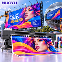 Imprimante éco-solvant industrielle haute vitesse Hoson Board 3.2M 4 têtes I3200-E1 1440Dpi pour bâches, banderoles et vinyles flexibles