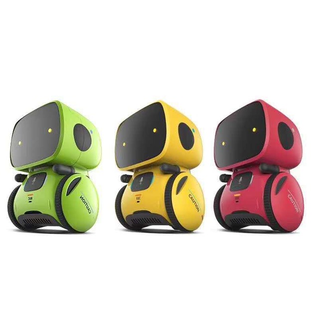 AI Colorful Educatioan Robot With Voice Record Robotics Dancing Smart Talking Robot Toys