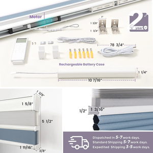 Up <strong>and</strong> Down <strong>Both</strong> Open Home Decoration Horizontal Honeycomb Double Cell <strong>Blind</strong> Electric Perfect Fit Honeycomb <strong>Blinds</strong> - Product Image 4
