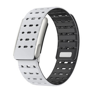 Bracelet en silicone bicolore magnétique et respirant à dégagement rapide pour WHOOP 5.0, personnalisable avec logo – Vente en gros - Product Image 6