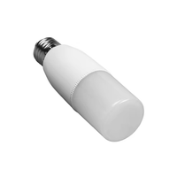 5w 7watt 9wtt 12w 15w 18w usine de gros super lumineux led lumière de haute qualité PBT (plastique + aluminium) + PC led bâton ampoule E27 B22