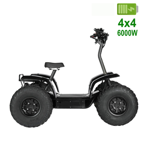 Scooter électrique tout-terrain pliable, portable, moteur 6000W, <span class=keywords><strong>quad</strong></span> électrique 4x4 pour hommes, aventure en plein air, escalade, cross-country - Product Image 6