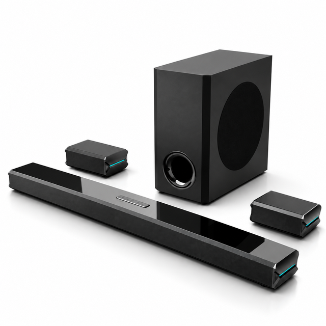 Bespoke LED Display Television USB Surround Sound System Blue Tooth Soundbar Home Theatre Sistema Wireless 5.1 Subwoofer Speaker
