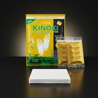 JUJUYN Kinoki Patchs Détoxifiants pour les Pieds au Vinaigre et Vitamine C 6x8cm pour Favoriser le Sommeil