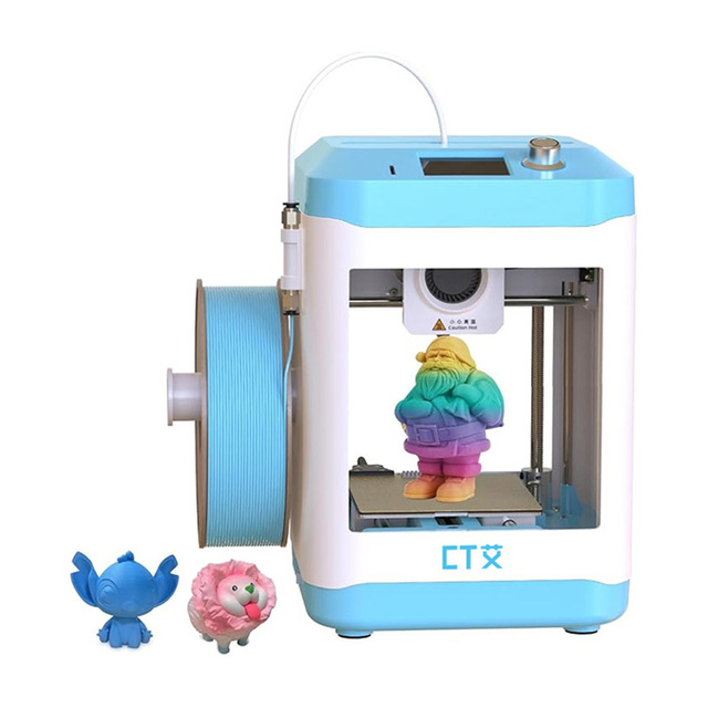 3D Printer FDM 3D Printer, 100x110x100mm Build Volume, Maximum Speed 250mm/s