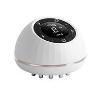 Brosse de massage lymphatique électrique mini 3 vitesses pour le corps entier, outil de raclage des méridiens pour le modelage et le Gua Sha du dos