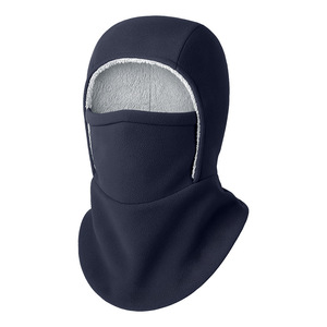 Masque de cyclisme double couche en velours arctique, cache-cou unisexe coupe-vent, protection faciale réglable - Product Image 1
