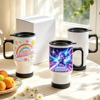 Gobelet isotherme en acier inoxydable vierge pour sublimation, différents styles, bouteille à transfert thermique, tasses métalliques pour impression personnalisée de photos et logos
