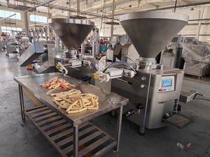 Máquina Embutidora de Salchichas Automática de Acero Inoxidable con Motor <span class=keywords><strong>y</strong></span> Bomba para Rellenar Salchichas de Jamón <span class=keywords><strong>y</strong></span> Queso - Product Image 3