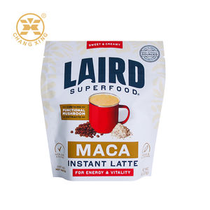 Pochette debout à impression personnalisée sacs de pharmacie sac d'emballage en plastique de poudre de Moringa sac debout pour aliments secs - Product Image 1